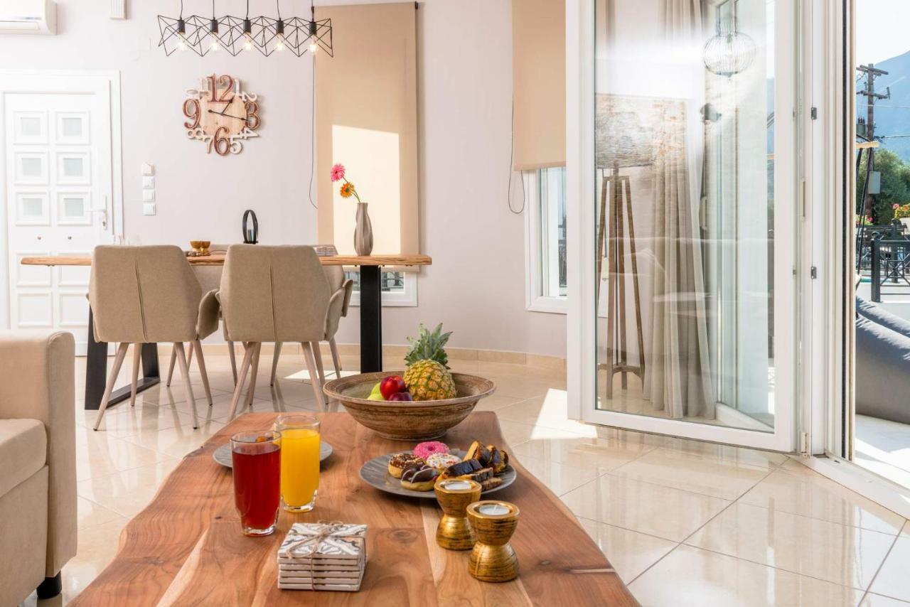 Arsenoi'S Pool Villa สกาลา โปเตมิอัส ภายนอก รูปภาพ