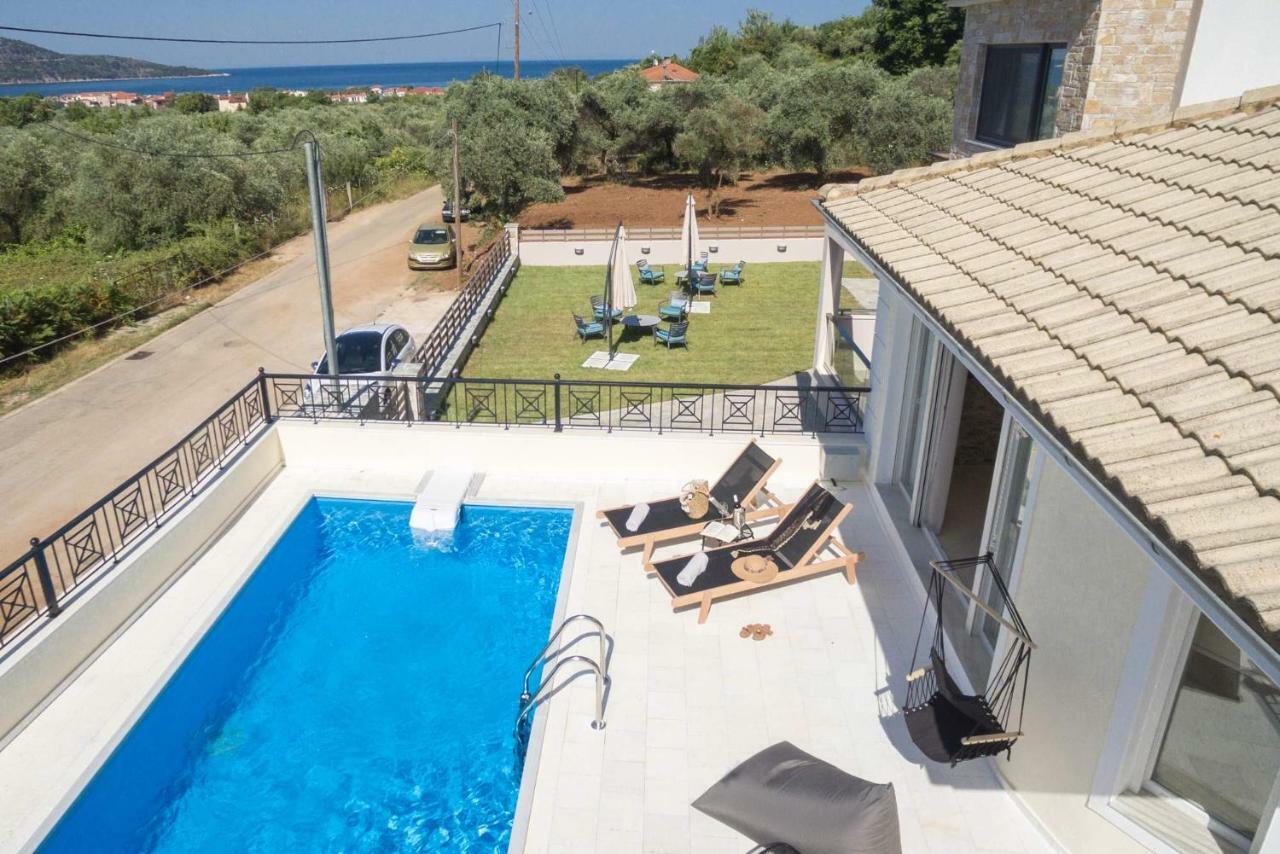 Arsenoi'S Pool Villa สกาลา โปเตมิอัส ภายนอก รูปภาพ