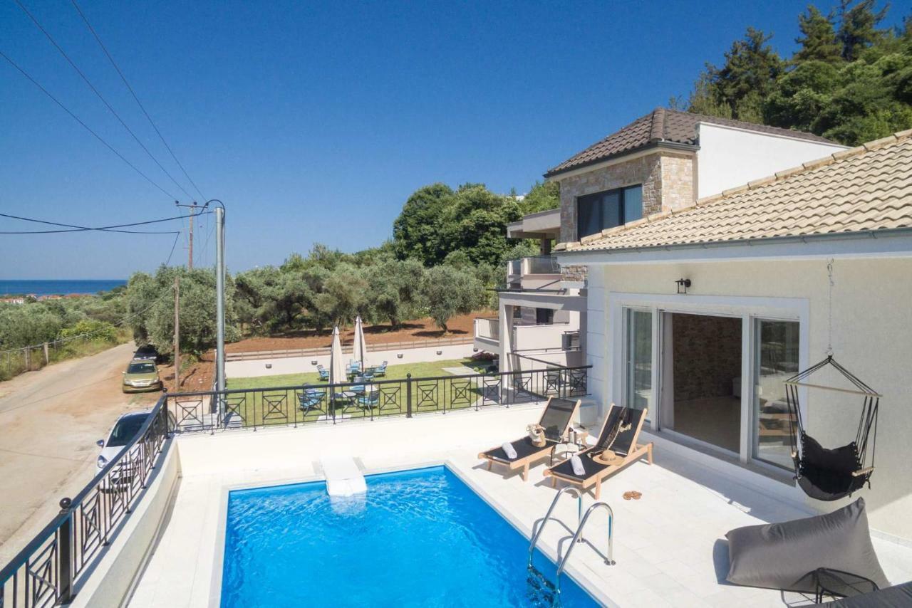 Arsenoi'S Pool Villa สกาลา โปเตมิอัส ภายนอก รูปภาพ